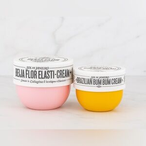 Sol de Janeiro Set | Bum Bum Cream Mini 0.84oz + Beija Flor Elasti-Cream 1.7oz